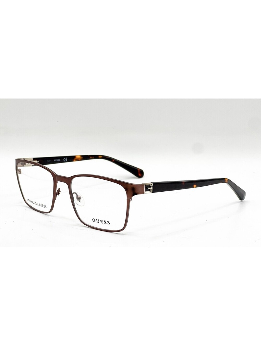Guess Gu50019 050 Brown Authentic Eyeglasses 54-19-145